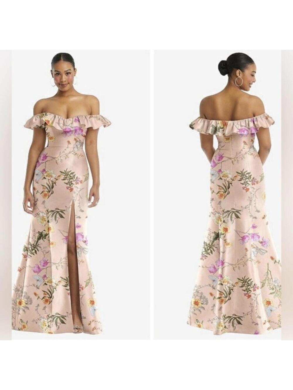 Alfred Sung Womems Floral party dress size 6